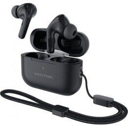 Auriculares Vention Echo Lite E11 Pro inalámbricos Bluetooth 6.0 con Cancelación de Ruido negros