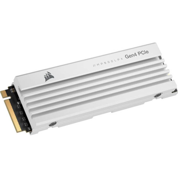 Festplatte M.2 Corsair MP600 PRO LPX 2 TB Gen4 PCIe x4 NVMe Weiß