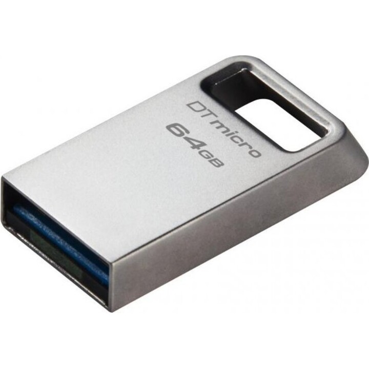 Kingston Technology DataTraveler 64GB Micro 200MB/s Metal USB 3.2 Gen 1