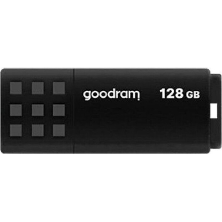 Pen drive Goodram UME3 USB de 128 GB, USB Tipo A 3.0 (3.1 Gen 1), preto