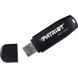 Pendrive Patriot Xporter Core 128GB USB 3.2 Gen 1 80MB/s (PSF128GXRB3U) Preto