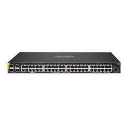 Conmutador HPE Networking CX6000 de 48 puertos 1GBase-T, 4 puertos 1G SFP, 370 W, clase 4 PoE, montaje en rack