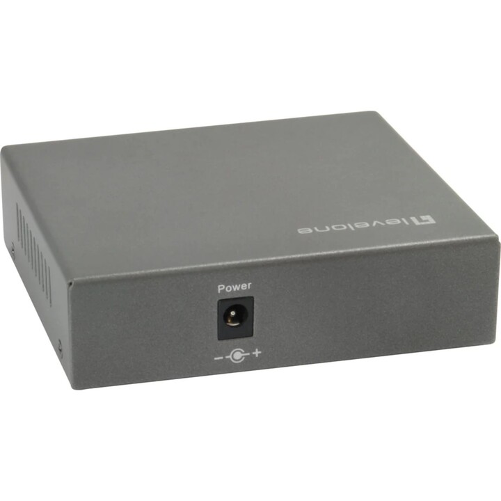 GEP-0523, Commutateur PoE Gigabit à 5 ports, PoE 802.3at/af, 4 sorties PoE, 60W