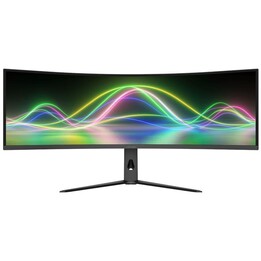 Moniteur de jeu incurvé LC Power LC-M49QCK, écran VA (E-LED) de 124,46 cm (49")
