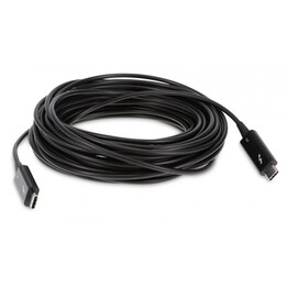Thunderbolt 3 (USB-C) optisches Kabel, aktiv, 40 Gbit/s, schwarz, 10 m