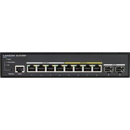 Lancom GS-3510XP 61849: Conmutador PoE gestionado L3 Lite de 10 puertos, 4x 2,5GbE + 4x 1GbE + 2x 10G SFP+