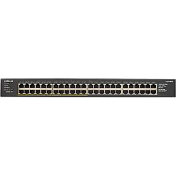 NETGEAR GS348PP-100EUS Switch a 48 porte Gigabit Ethernet non gestito PoE per montaggio a rack