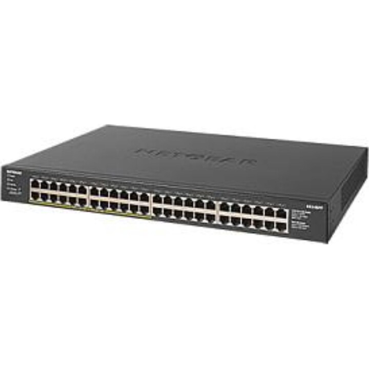NETGEAR GS348PP-100EUS Switch a 48 porte Gigabit Ethernet non gestito PoE per montaggio a rack