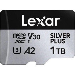 Lexar Silver Plus 1TB UHS-I V30 205MB/s MicroSDXC Card