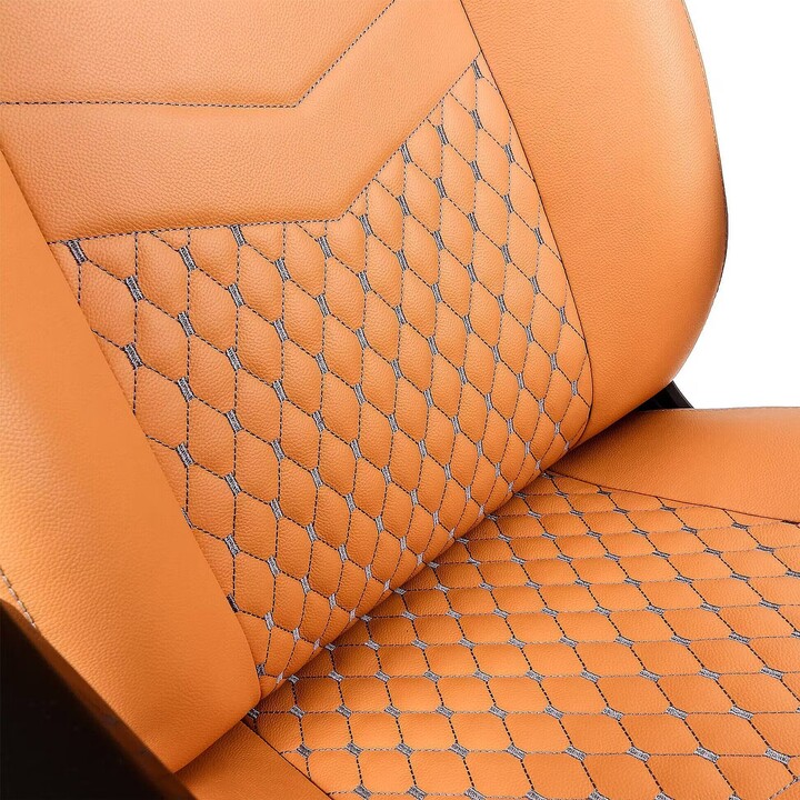 Noblechairs ICON Gaming Silla de juego Premium de cuero auténtico negro con reposabrazos 4D