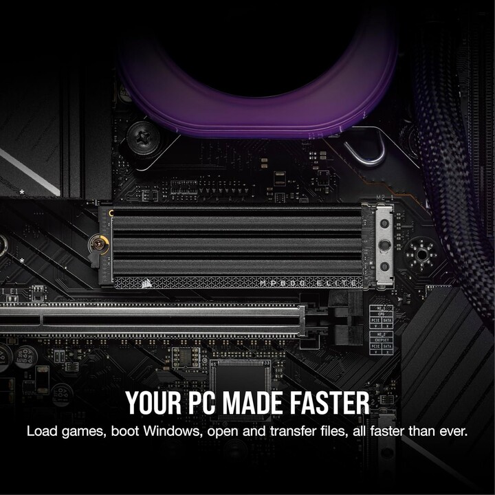 Corsair MP600 Elite 1TB PCIe Gen4 x4 NVMe 1.4 SSD