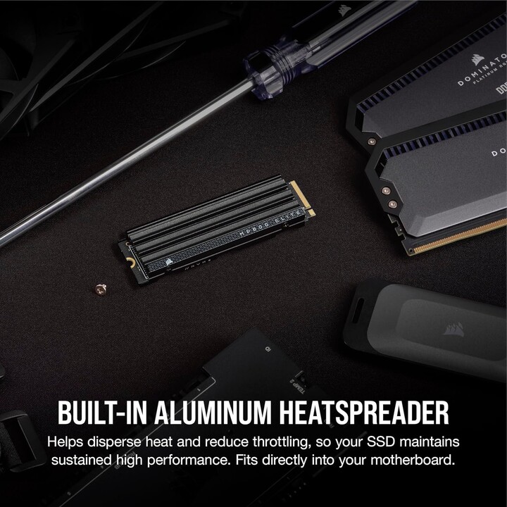 Corsair MP600 Elite 1TB PCIe Gen4 x4 NVMe 1.4 SSD