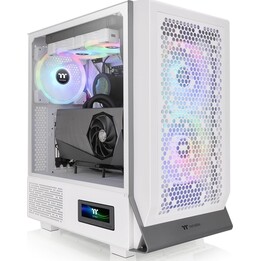 Thermaltake Ceres 300 TG Snow ARGB Blanco