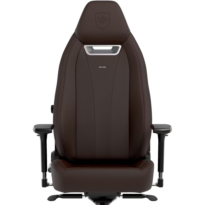 Noblechairs LEGEND Java Edition PU Gaming Stuhl braun High-Tech PU 4D Armlehnen Kaltschaum Lendenwirbelstütze XL Rollen