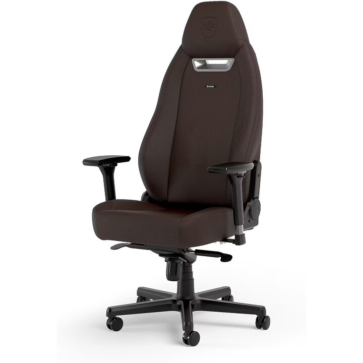 Noblechairs LEGEND Java Edition PU Gaming Stuhl braun High-Tech PU 4D Armlehnen Kaltschaum Lendenwirbelstütze XL Rollen