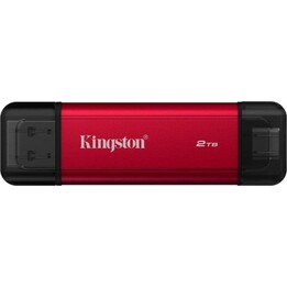 Unità disco portatile Kingston Dual USB-A/C 2 TB SSD 1050MB/s Ultra Fast