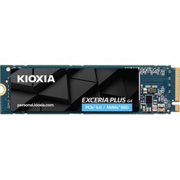 Kioxia EXCERIA PLUS G4 2 TB Hard Drive SSD 10,000MB/s NVME PCIe 5.0 M.2 Gen5