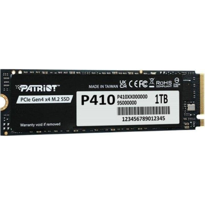 Patriot Viper P410 1 TB SSD M.2 NVMe PCIe Gen4x4 5000MB/s Unità disco rigido