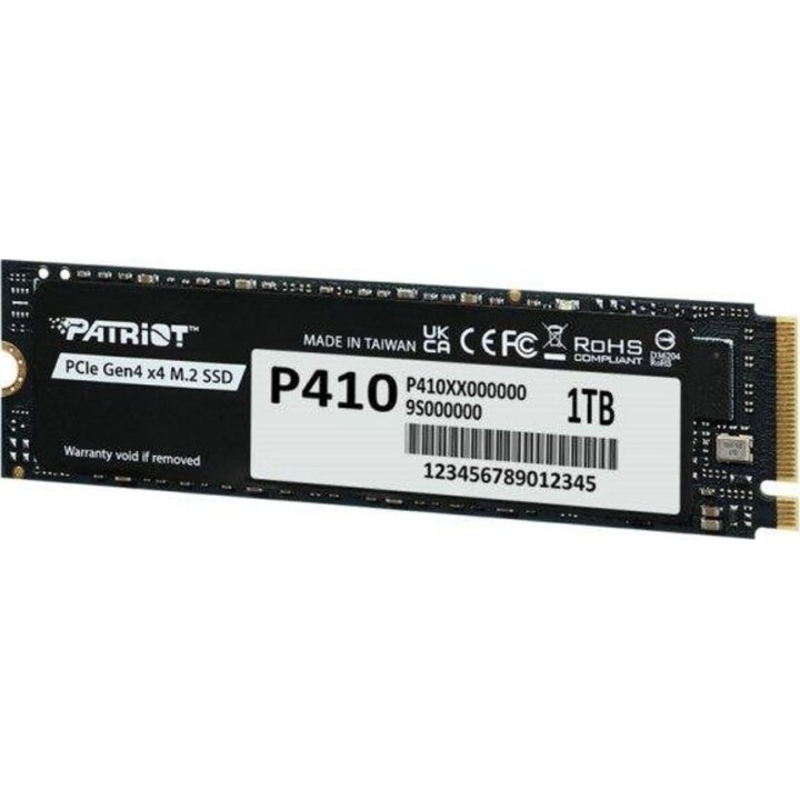 Patriot Viper P410 1 TB SSD M.2 NVMe PCIe Gen4x4 5000MB/s Unità disco rigido