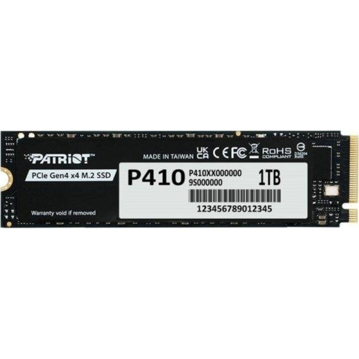Patriot Viper P410 1 TB SSD M.2 NVMe PCIe Gen4x4 5000MB/s Unità disco rigido