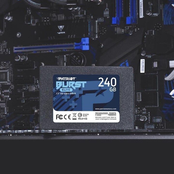 Patriot Burst Elite 240GB SSD 2.5" 450MB/s SATA III Festplatte + Advanced Reliability