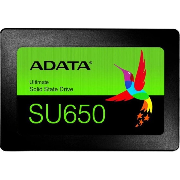 ADATA SU650 1 TB SSD 2,5" 520 MB/s 3D NAND Disco rigido criptato