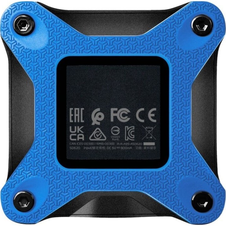 Disque dur externe SSD Adata SD620 1 TB USB 3.2 Bleu