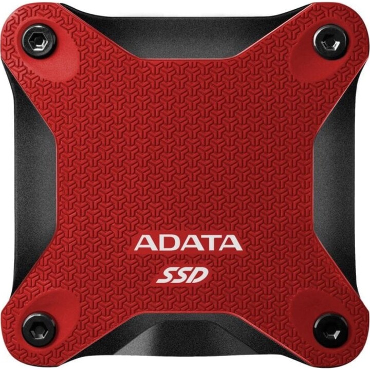 ADATA SD620 1TB SSD USB 3.2 520MB/s Shock Resistant Red Hard Drive