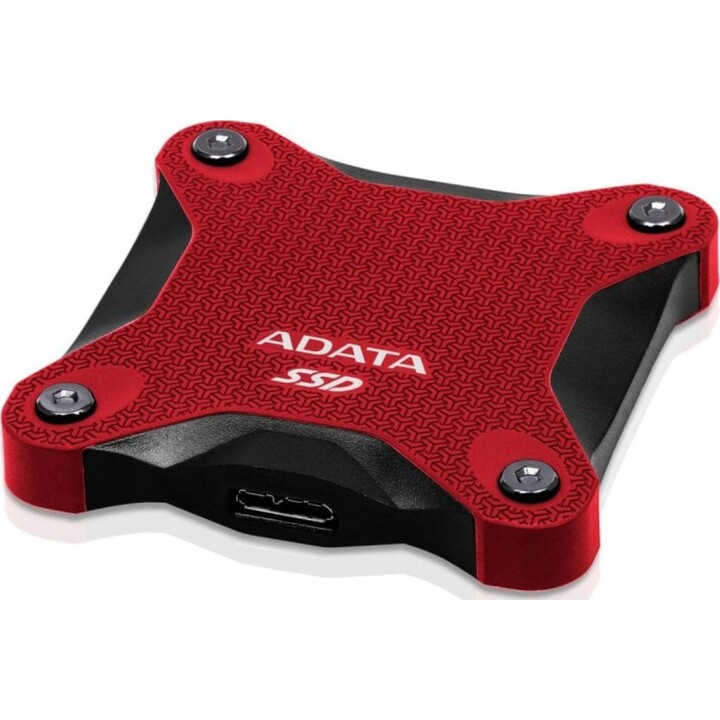 ADATA SD620 1TB SSD USB 3.2 520MB/s Shock Resistant Red Hard Drive (disque dur rouge résistant aux chocs)