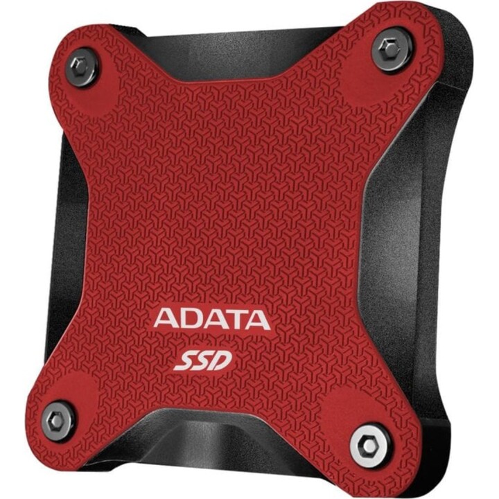 Disco Duro ADATA SD620 1 TB SSD USB 3.2 520MB/s Resistente a golpes Rojo