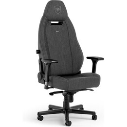Noblechairs LEGEND TX Antracita TX fabric gaming chair anthracite/grey 4D armrests integrated lumbar cold foam head/neck pillow