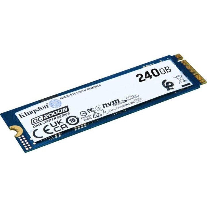 Kingston DC2000B 240 GB SSD M.2 PCIe 4.0 x4 4500MB/s PLP-Festplatte