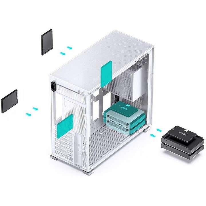 Jonsbo D41 Mesh Weiß