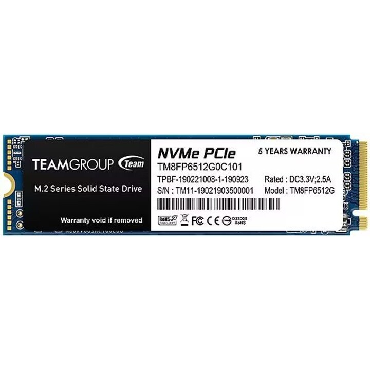 Team Group MP33 PRO 2TB Gen3 PCIe x4 NVMe