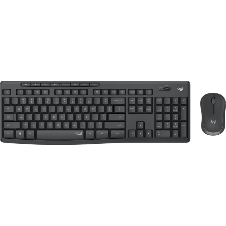 Rato e teclado Logitech MK295 Silent Wireless Combo
