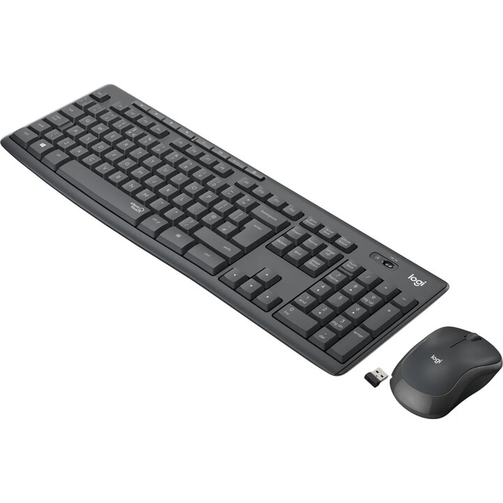 Logitech MK295 Silent Wireless Combo de Ratón y Teclado Inalámbricos