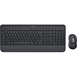 Logitech Signature MK650 Combo per tastiera aziendale Mouse incluso Tastiera Bluetooth tedesca per ufficio