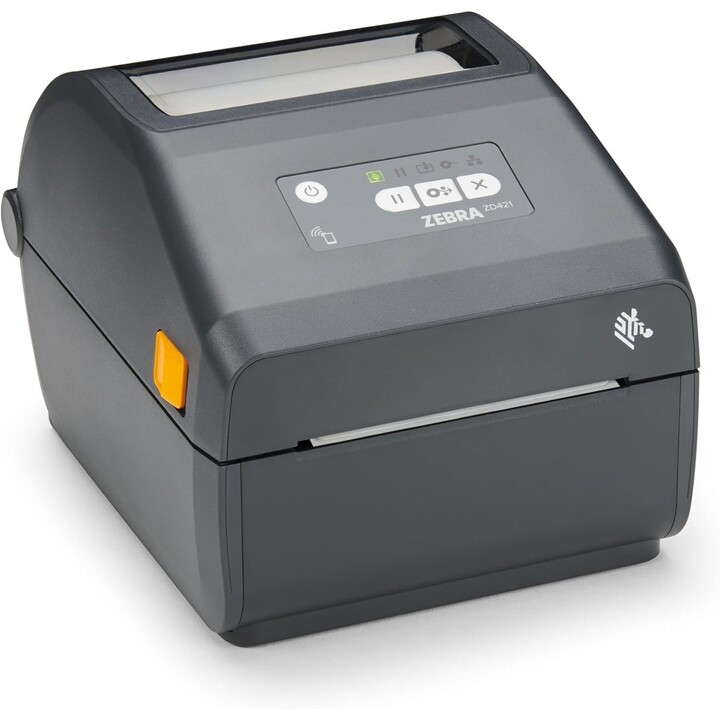 Zebra ZD421D Impressora de etiquetas térmica direta de secretária de 4 polegadas 203 dpi USB