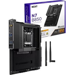 Carte mère NZXT N7 B850 N7-B85XT-B1 AM5 ATX Wi-Fi 6E 2.5GbE DDR5 8000+ PCIe