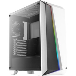 Aerocool Cylon Pro Gehärtetes Glas Weiß