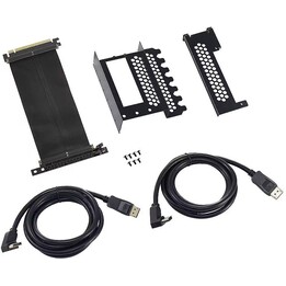CableMod Vertikal PCI-e, 2x DisplayPort - Einbausatz