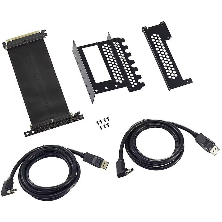 CableMod Vertikal PCI-e, 2x DisplayPort - Einbausatz