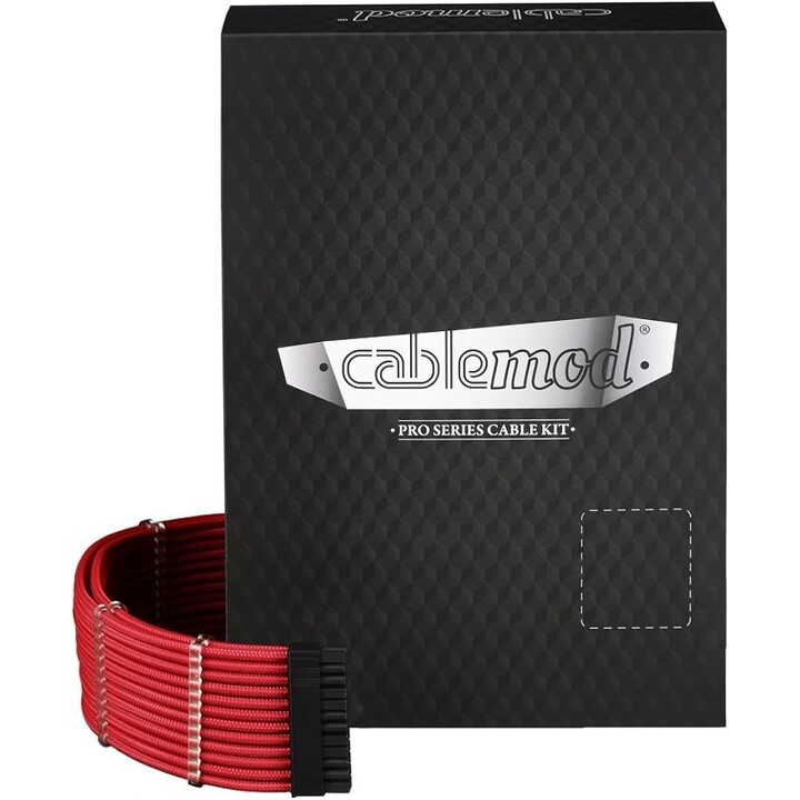 CableMod PRO ModMesh C-Series RMi/RMx Red - Cable Kit