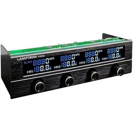 Lamptron FC5 V2 5.25 Frontplatte - Schwarz