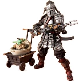 Tamashii Nations Star Wars The Mandalorian Ronin e Grogu
