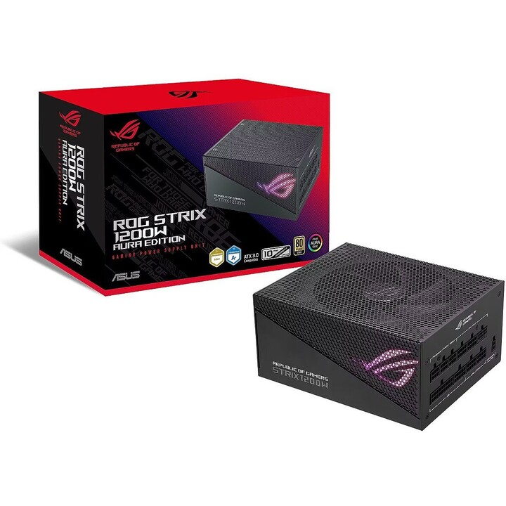 Asus ROG Strix Aura 1200G 90YE00P0-B0NA00 1200W 80+ Gold fully modular ATX 3.0 PCIe 5.0 Aura RGB