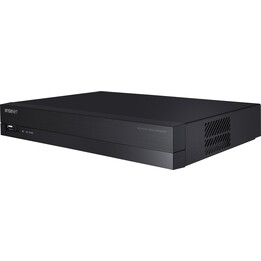 Hanwha ARN-410S 4CH 8MP PoE NVR H.265 40Mbps 1xHDD 6TB HDMI 4K P2P nero