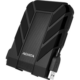Unidade de disco rígido externa ADATA AHD710P-4TU31-CBK 4TB 2,5" USB 3.2 Gen1 IP68 à prova de água e de choque preto
