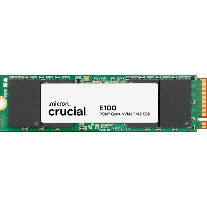 Crucial E100 CT1000E100SSD8-T 1TB M.2 NVMe PCIe Gen4 SSD Speicher 5000/4500MB/s