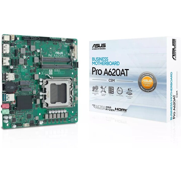 ASUS A620AT-CSM 90MB1L5M-M0EAYC AM5 Micro-ATX A620 carte mère DDR5 HDMI